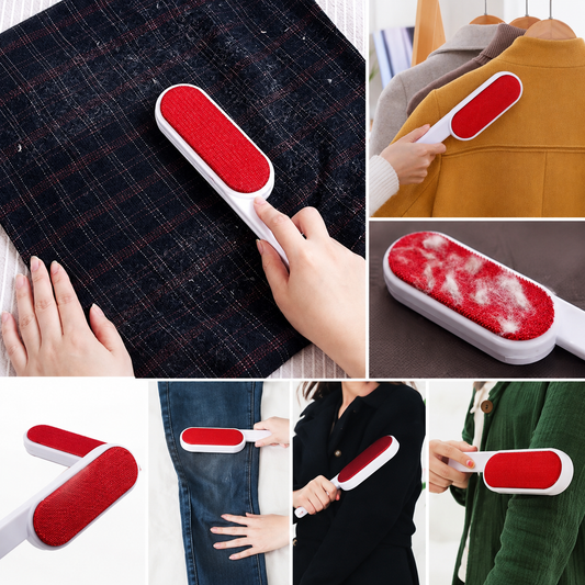 Reusable Pet Hair Remover Lint Brush for Clothes, Sofa & Furniture