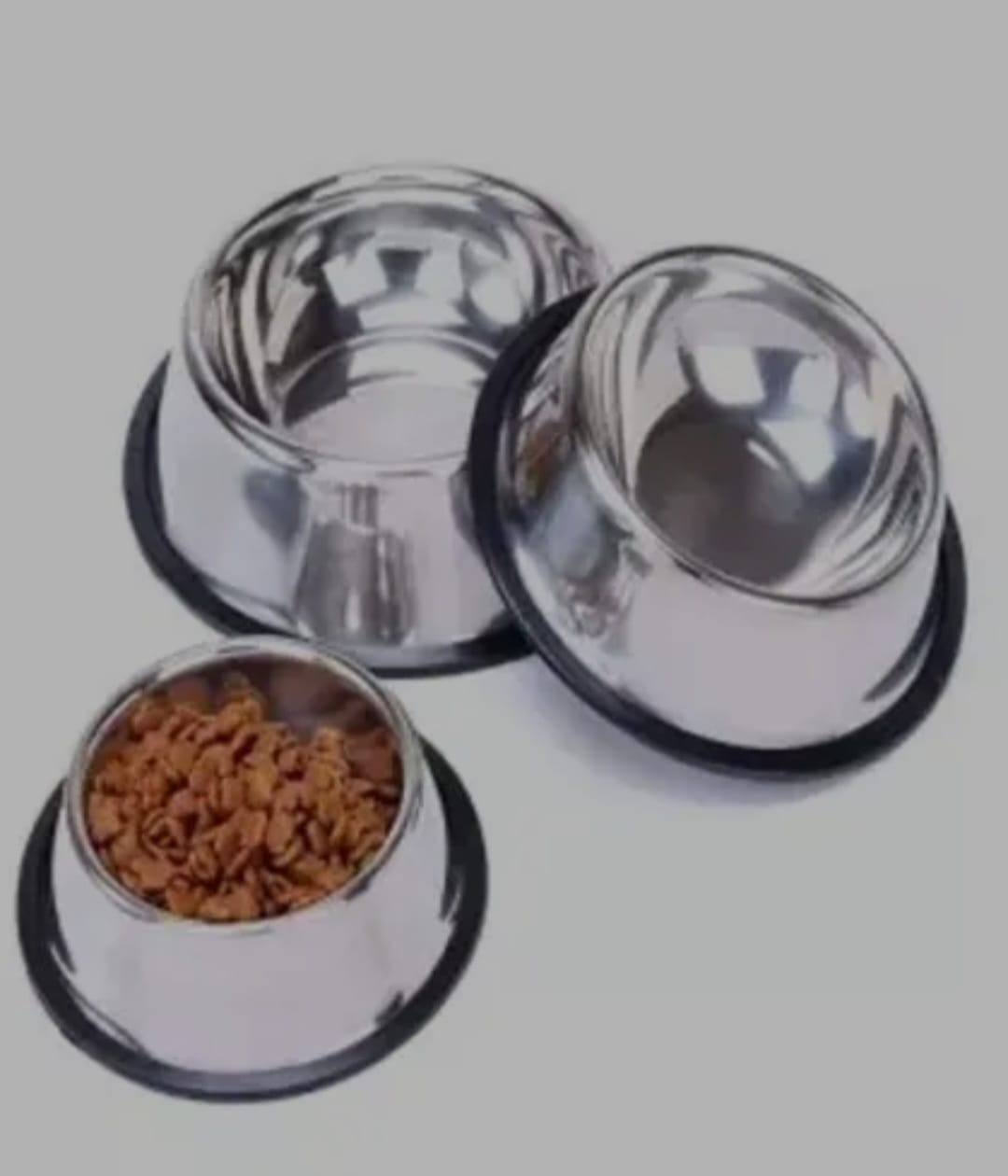 Premium Stainless Steel Pet Feeding Bowl for Cats & Dogs (Copy)